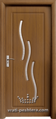 Интериорна HDF врата, модел 014 Златен дъб